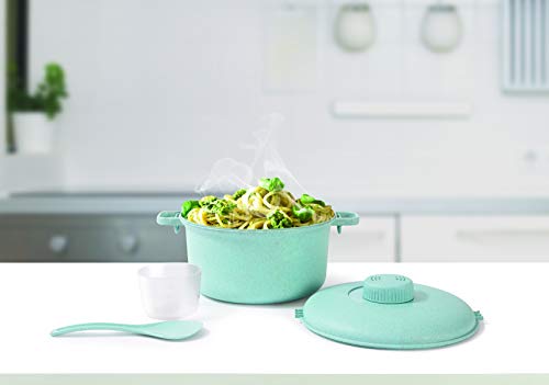 Handy Gourmet Teal Eco-Collapsible Splatter Shield-Keeps Microwave Clean