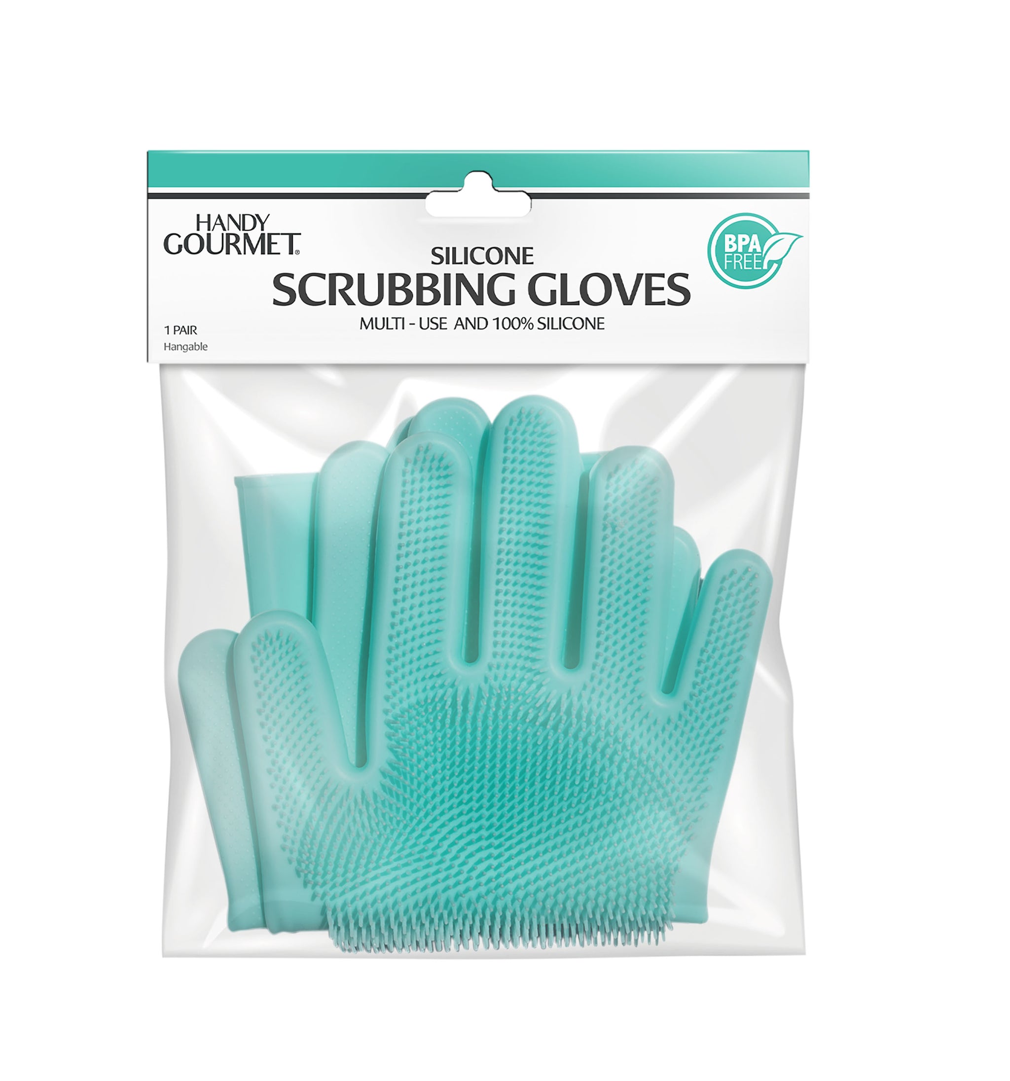 Silicone Scrubbing Gloves - Handy Gourmet