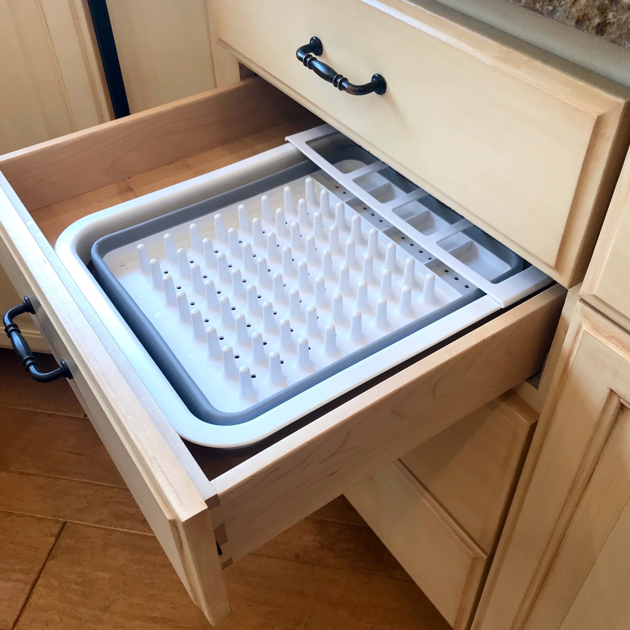 Homlly Collapsible Dish Drying Rack